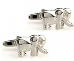 Elephant cufflink