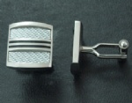 Stainless steel cufflink